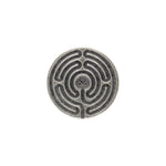 Labyrinth Stone | Silver
