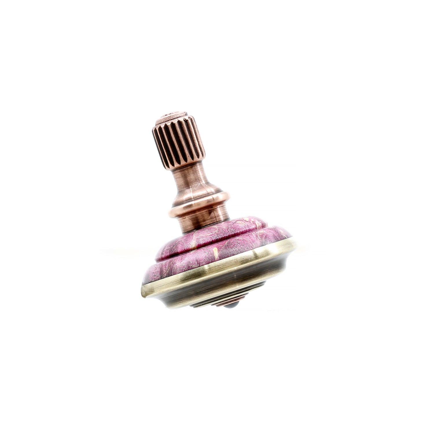 Spin Top - Metal & Wood