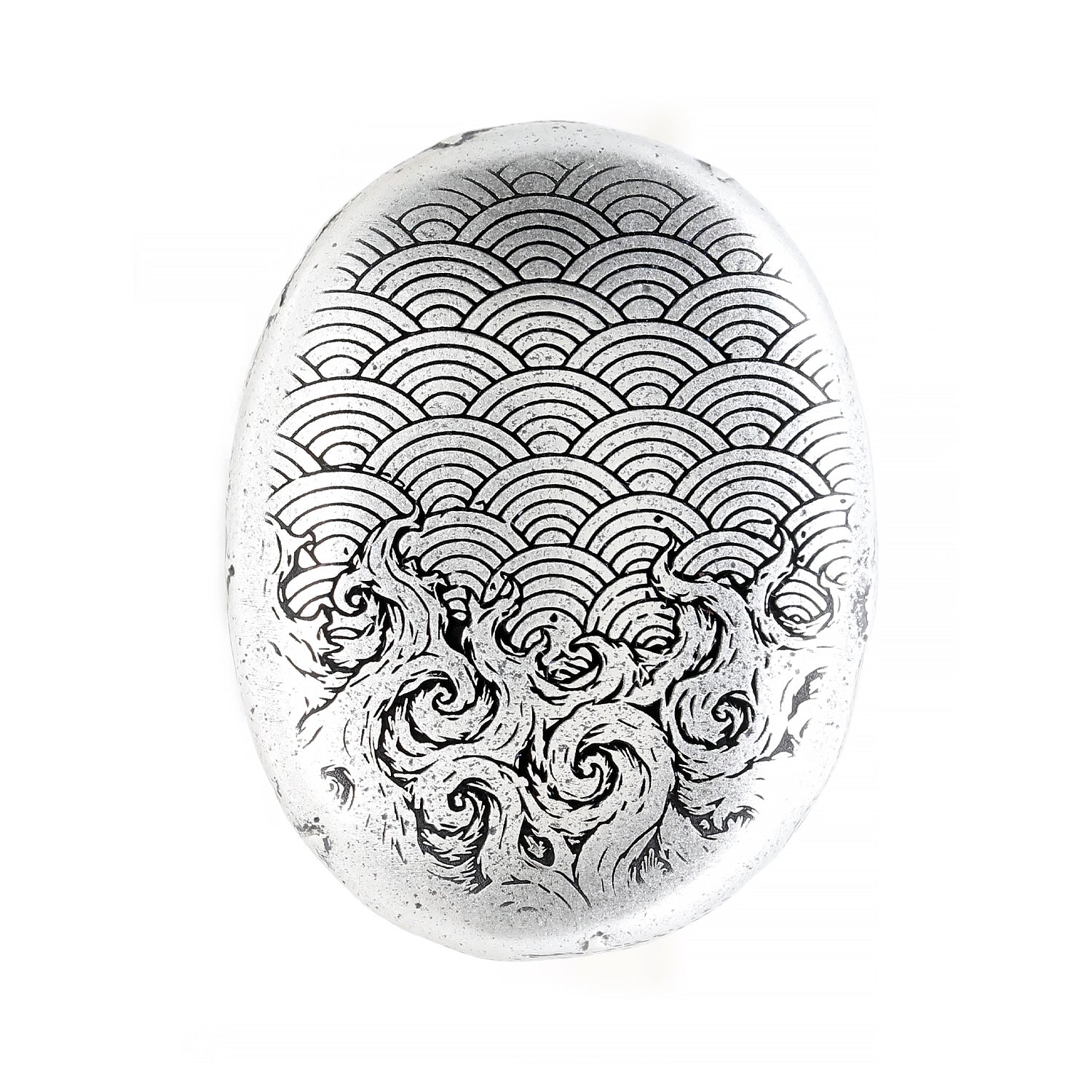 Worry Stone | Seigaiha