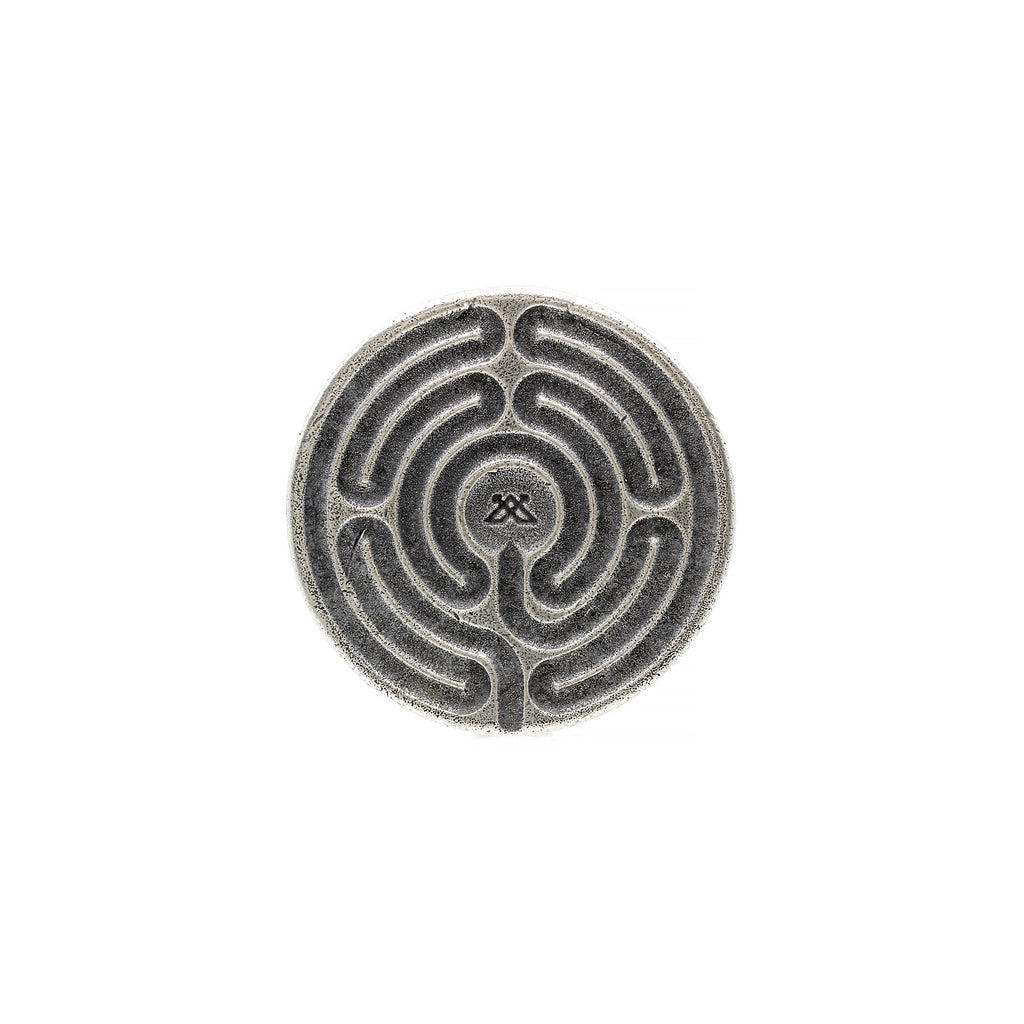 Labyrinth Stone | Silver